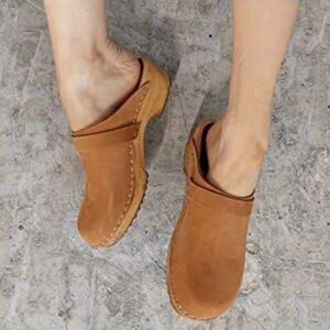 Vollsjö Original Swedish Nubuck Clogs